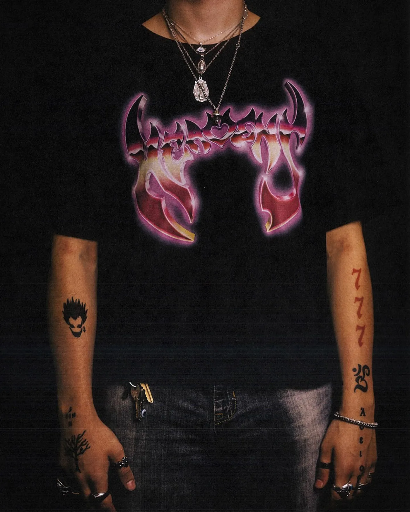 Blackdeperle Tee — merchandise design by Zephaniah Black