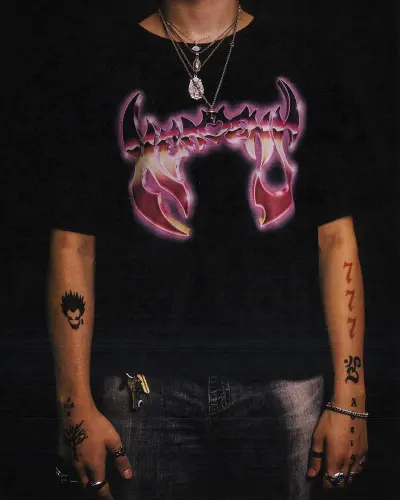 Blackdeperle Tee — merchandise design by Zephaniah Black