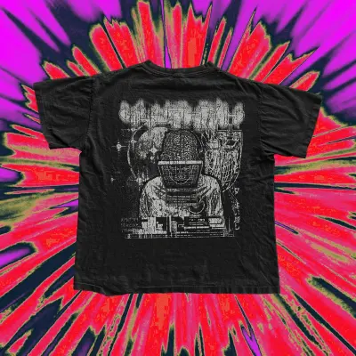Cyber Back Tee — merchandise design by Zephaniah Black