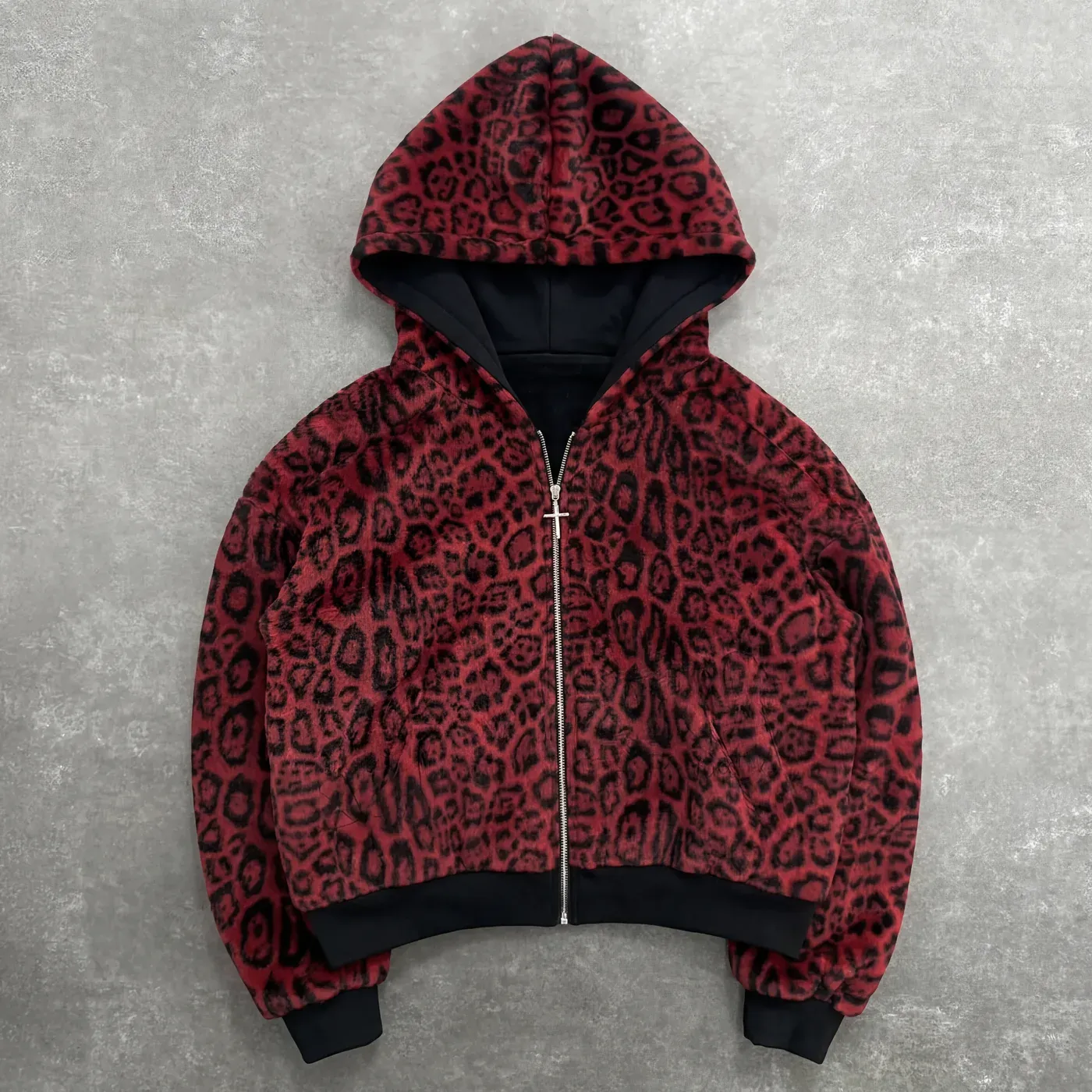 Evelyn Bomber Red Back — merchandise design by Zephaniah Black