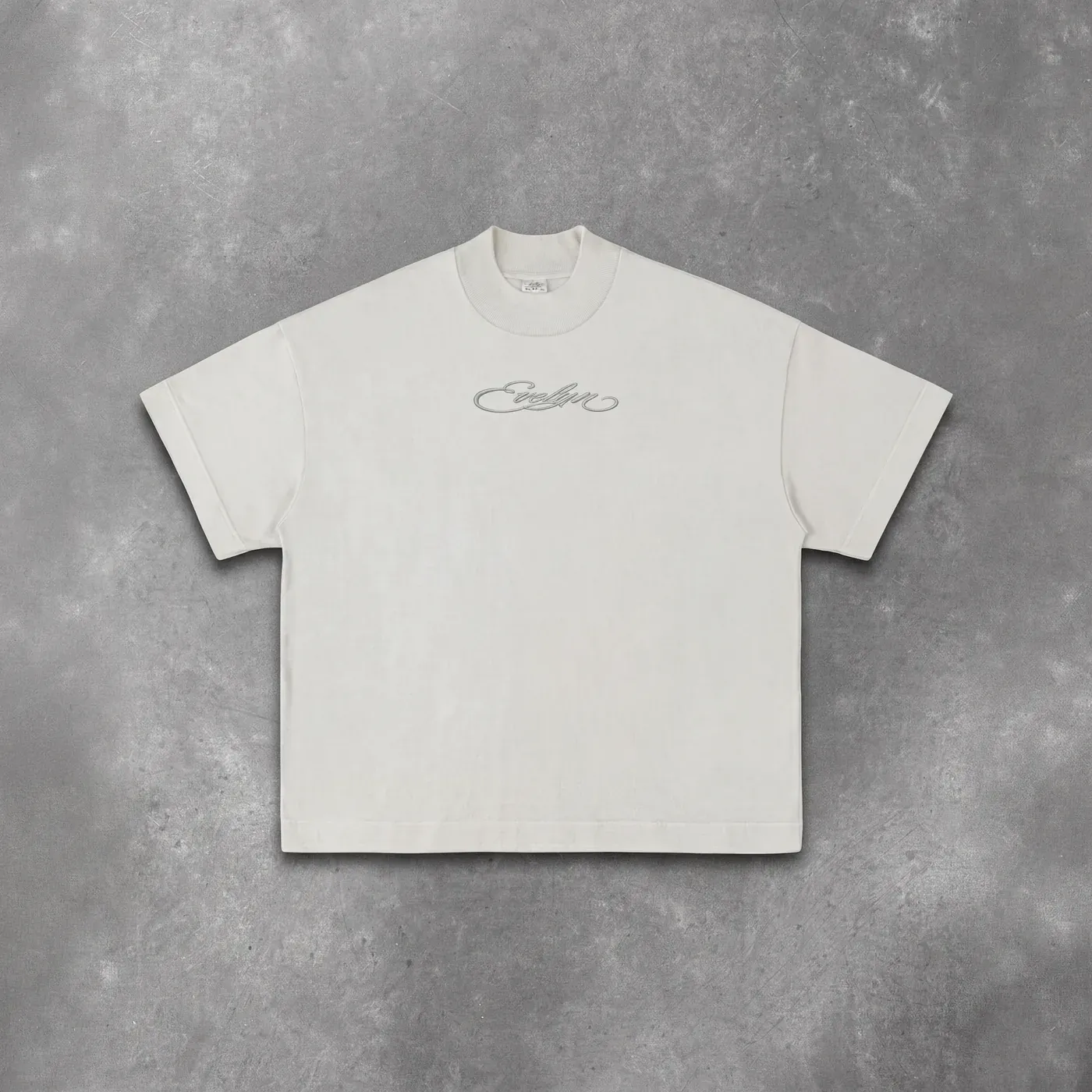 Evelyn Tee White — merchandise design by Zephaniah Black
