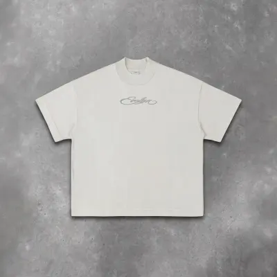 Evelyn Tee White — merchandise design by Zephaniah Black