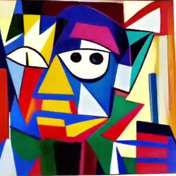 Funky Cubism — AI video work by Zephaniah Black