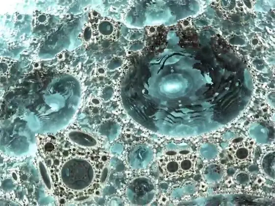 Sound Travel — fractal video work by Zephaniah Black