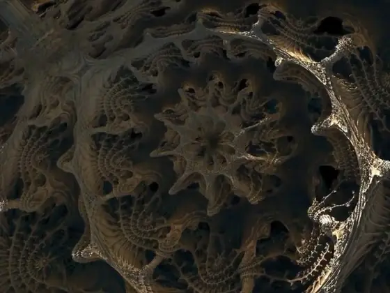 Underwater — fractal video work by Zephaniah Black