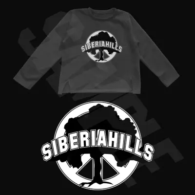 Siberia Hills Design 3 — merchandise design by Zephaniah Black