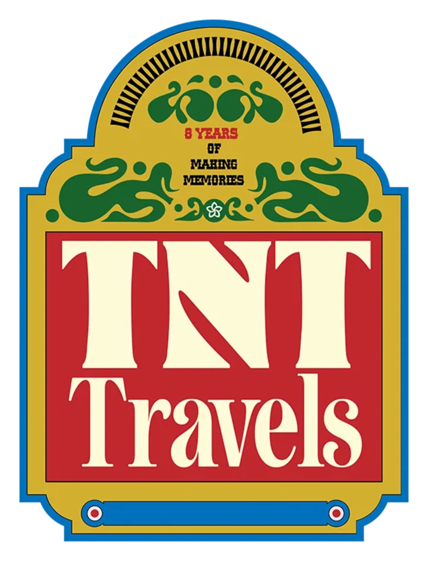Tnt Travels Logo — logo design by Zephaniah Black